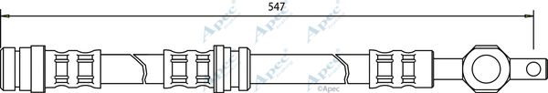 APEC BRAKING Bremžu šļūtene HOS3441